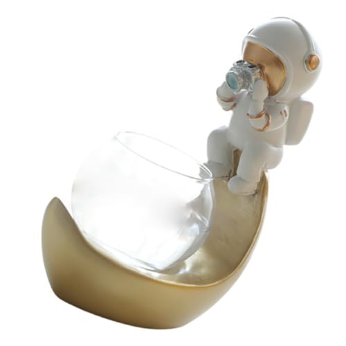 FRCOLOR Leuchtendes Hydroponisches Aquarium Raumfahrer-Statue Glasterrarien Für Pflanzen Hydrokulturtopf Aus Glas Pflanzenhalter Aus Glas Luft Töpfe Für Pflanzen Harz Kaktus Zylinder FRCOLOR Leuchtendes Hydroponisches Aquarium Raumfahrer-Statue Glasterrarien Für Pflanzen Hydrokulturtopf Aus Glas Pflanzenhalter Aus Glas Luft Töpfe Für Pflanzen Harz Kaktus Zylinder von FRCOLOR