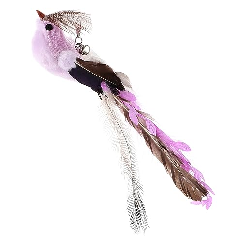 FRCOLOR Ersatz Katzen-Spielzeug Mit Feder Und Vogel-Motiven Interaktive Katzenangel Für Stundenlangen Spielspaß Kompatibel Mit Gängigen Katzenangeln Leicht Und Vielseitig Für Drinnen FRCOLOR Ersatz Katzen-Spielzeug Mit Feder Und Vogel-Motiven Interaktive Katzenangel Für Stundenlangen Spielspaß Kompatibel Mit Gängigen Katzenangeln Leicht Und Vielseitig Für Drinnen von FRCOLOR