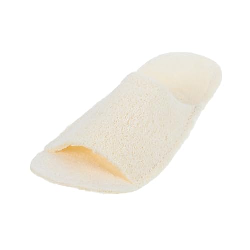 FRCOLOR Natürlicher Loofah Hausschuhe Hundespielzeug Langlebiges Kauspielzeug für Welpen und Kleine bis Mittelgroße Hunde Fördert Zahnpflege und Interaktives von FRCOLOR