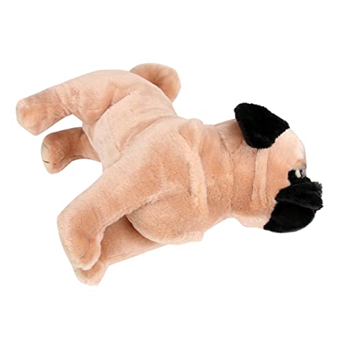 FRCOLOR Niedliches Plüschtier Mops Hund aus Hochwertigem Plüsch Langlebiges Kuscheltier mit Großem Augen Design Sicher für Haustiere für Mädchen und Jungen FRCOLOR Niedliches Plüschtier Mops Hund aus Hochwertigem Plüsch Langlebiges Kuscheltier mit Großem Augen Design Sicher für Haustiere für Mädchen und Jungen von FRCOLOR