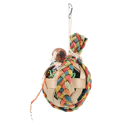 FRCOLOR Hängendes Papageien-Spielzeug Aus Buntem Papier Kauspielzeug Für Kleine Und Mittelgroße Vögel Fördert Spiel Und Beschäftigung Im Käfig Für Wellensittiche Und FRCOLOR Hängendes Papageien-Spielzeug Aus Buntem Papier Kauspielzeug Für Kleine Und Mittelgroße Vögel Fördert Spiel Und Beschäftigung Im Käfig Für Wellensittiche Und von FRCOLOR