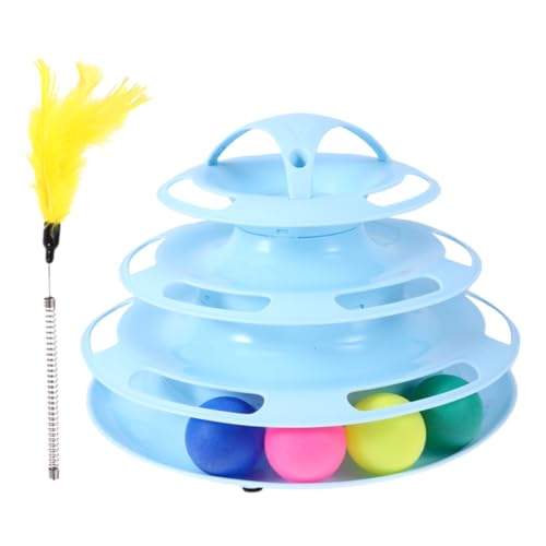 FRCOLOR Pet-Ball-Spielzeug Haustierspielzeug Interaktives Katzenspielzeug Spielzeug für Haustiere Spielzeuge Bewegungsbedürfnisse von Haustieren Katzenspuren Spielzeug die Katze Zubehör FRCOLOR Pet-Ball-Spielzeug Haustierspielzeug Interaktives Katzenspielzeug Spielzeug für Haustiere Spielzeuge Bewegungsbedürfnisse von Haustieren Katzenspuren Spielzeug die Katze Zubehör von FRCOLOR