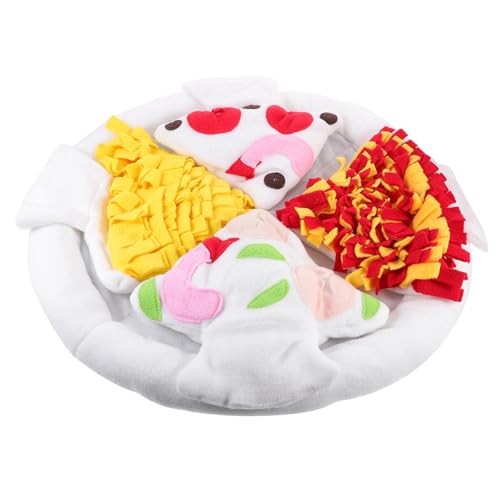 FRCOLOR Pet Sniffing Pad Waschbare Schnüffelmatte Für Hunde Spielzeug Für Welpen Interaktiv Welpen-iq-trainingsfutterautomat Fütterungsunterlage Polarfleece Kleiner Hund FRCOLOR Pet Sniffing Pad Waschbare Schnüffelmatte Für Hunde Spielzeug Für Welpen Interaktiv Welpen-iq-trainingsfutterautomat Fütterungsunterlage Polarfleece Kleiner Hund von FRCOLOR