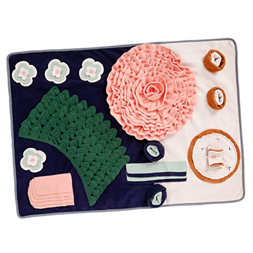 FRCOLOR Futterpuzzle Für Haustiere – Interaktives Hundespielzeug Matte Für Langsames Fressen Schnüffelmatte Für Haustiere Langsame Fütterung Für Haustiere Würgematte FRCOLOR Futterpuzzle Für Haustiere – Interaktives Hundespielzeug Matte Für Langsames Fressen Schnüffelmatte Für Haustiere Langsame Fütterung Für Haustiere Würgematte von FRCOLOR