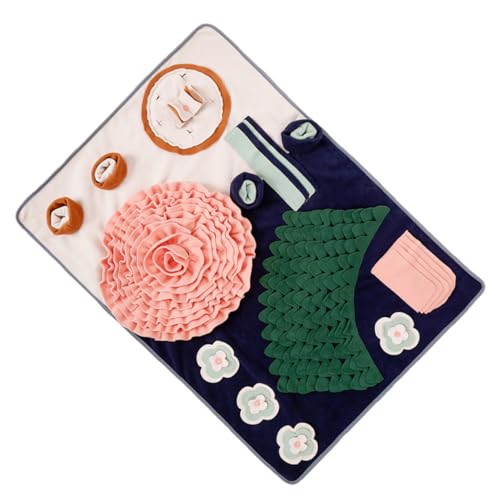 FRCOLOR Pet Sniffing Pad Ablenkungsspielzeug Für Haustiere Plüsch-hundespielzeug Schnüffeldecke Für Hunde Essen Versteckte Matte Hunde-Puzzle-Matte Zäh Plüsch Hund Polarfleece Großer Hund FRCOLOR Pet Sniffing Pad Ablenkungsspielzeug Für Haustiere Plüsch-hundespielzeug Schnüffeldecke Für Hunde Essen Versteckte Matte Hunde-Puzzle-Matte Zäh Plüsch Hund Polarfleece Großer Hund von FRCOLOR
