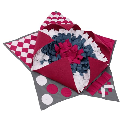 FRCOLOR Pet Snuffle Mat Für Hunde Slow Feeder Pad Nicht-Boden Spaß Sniffing Spielzeug FRCOLOR Pet Snuffle Mat Für Hunde Slow Feeder Pad Nicht-Boden Spaß Sniffing Spielzeug von FRCOLOR