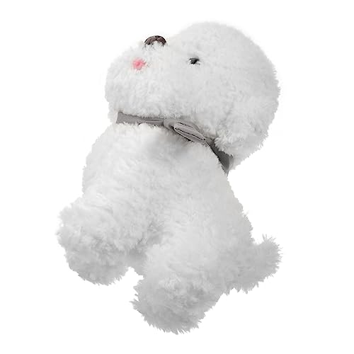 FRCOLOR Plüschhund Kuscheltier Bichon Frisé Weiß Realistisches Stofftier Weiches für Kleinkinder Niedliches Hundespielzeug für Waschbar und Anschmiegsam FRCOLOR Plüschhund Kuscheltier Bichon Frisé Weiß Realistisches Stofftier Weiches für Kleinkinder Niedliches Hundespielzeug für Waschbar und Anschmiegsam von FRCOLOR