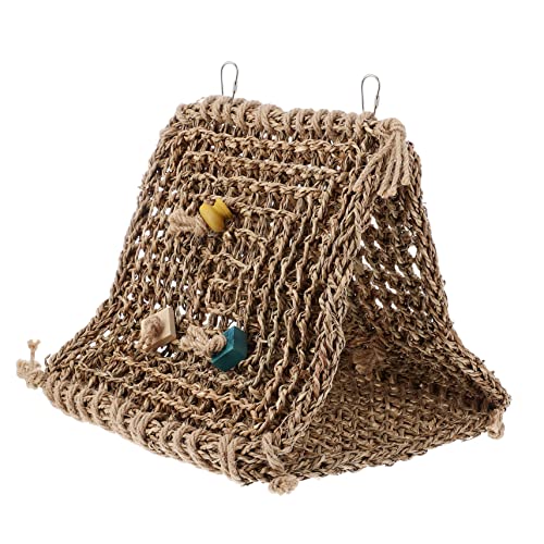 FRCOLOR Rattan-Vogel-hängematte Guinea Schlafsack Plüschtiere Käfig Meerschweinchen Kuscheltier Hamster Vogel Schlaf Hamster Hängen Käfig Guinea Schweine Bett Schaukel Die Ratte Hängend FRCOLOR Rattan-Vogel-hängematte Guinea Schlafsack Plüschtiere Käfig Meerschweinchen Kuscheltier Hamster Vogel Schlaf Hamster Hängen Käfig Guinea Schweine Bett Schaukel Die Ratte Hängend von FRCOLOR
