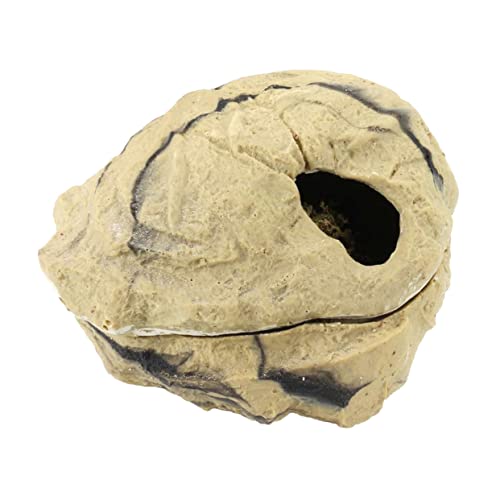 FRCOLOR Reptilienhöhle Großes Reptilienversteck Spielzeug Geräumiger Crawler-schutzraum von FRCOLOR