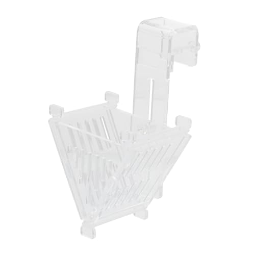 FRCOLOR Roter Wurm-Fütterungsbecher Futterkorb für Aquarien Futterspender für Aquarien Automatic Fish Feeder Fischfutterautomatik fütterungstrichter für Aquarium Fischfutterhalter füttern von FRCOLOR