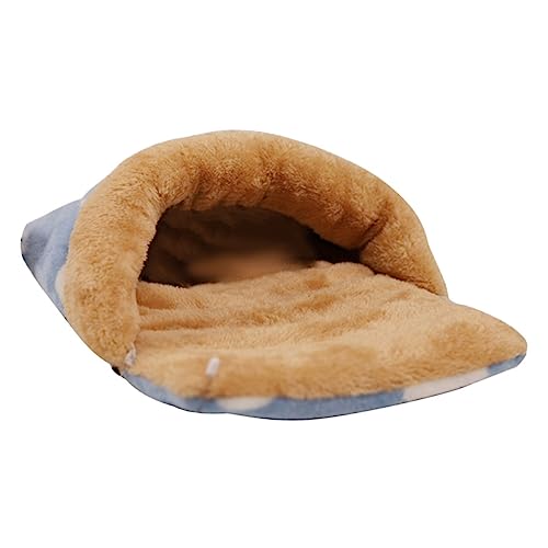 FRCOLOR Schweinebaumwollnest Meerschweinchennest Hasenkäfige Bettunterlage für Hamster hamsterbett Hamster häuschen Warmer Schlafsack Spielzeughamster Meerschweinchen-Verstecknest von FRCOLOR