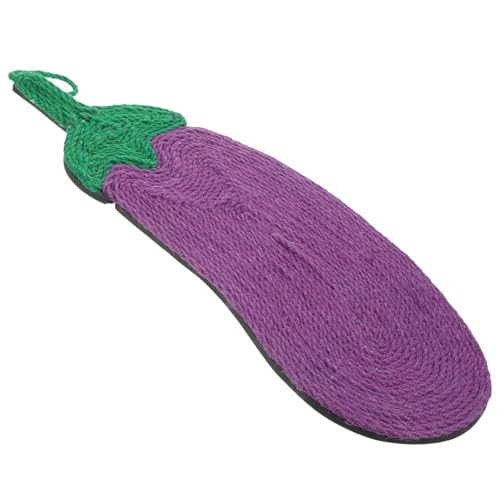 FRCOLOR Kätzchenspielzeug Sisal Katzen Griff Katzenspielzeug Sisalseil Drinnen Violett Karton Indoor-Spielzeug von FRCOLOR