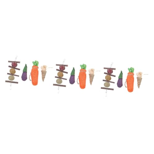 FRCOLOR 3 Sets Haustier Kauspielzeug Hamster Schleifspielzeug Kauspielzeug Haustier Zahnreinigung Spaß Übung Spielzeug FRCOLOR 3 Sets Haustier Kauspielzeug Hamster Schleifspielzeug Kauspielzeug Haustier Zahnreinigung Spaß Übung Spielzeug von FRCOLOR