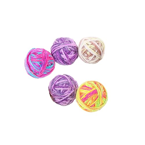 FRCOLOR Bälle Spielzeug für Katzen 5 Stück/Packung Haustierspielzeug Katzen Interaktives Spielzeug für Verspielte Katzen FRCOLOR Bälle Spielzeug für Katzen 5 Stück/Packung Haustierspielzeug Katzen Interaktives Spielzeug für Verspielte Katzen von FRCOLOR