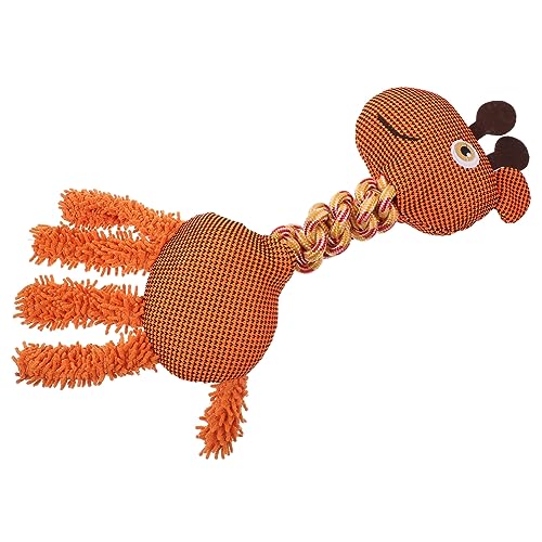 FRCOLOR Kauspielzeug Für Welpen Spielzeuge Spielzeug Kawaii Tierpuppe Hundekauen Baumwollseil in Giraffenform Beißfestes Seil Knoten Kleiner Hund Plüsch Hundebiss Seil FRCOLOR Kauspielzeug Für Welpen Spielzeuge Spielzeug Kawaii Tierpuppe Hundekauen Baumwollseil in Giraffenform Beißfestes Seil Knoten Kleiner Hund Plüsch Hundebiss Seil von FRCOLOR