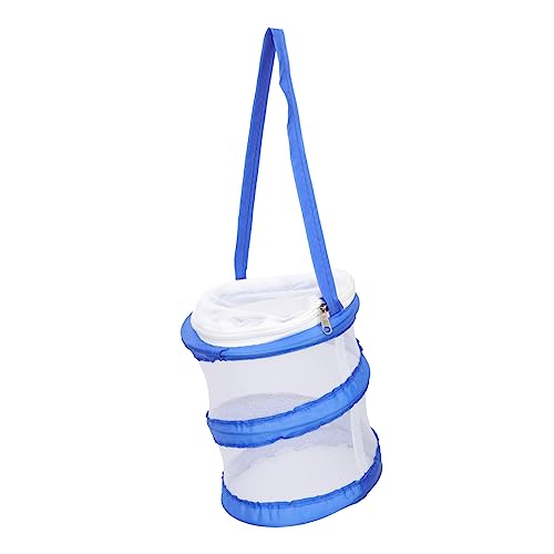 FRCOLOR Tragbarer Faltbarer Schmetterlingskäfig aus Atmungsaktivem PVC mit Netz für Insektenbeobachtung Praktischer Outdoor Beobachtungskäfig für Tragegriff und Langlebiger Verarbeitung von FRCOLOR
