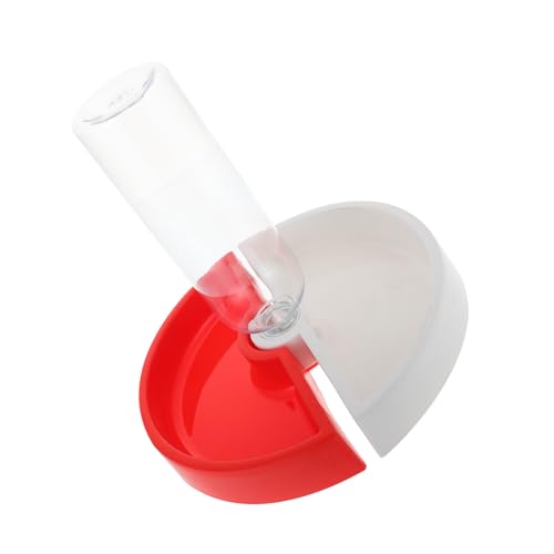 FRCOLOR Trinkschale Hammer Wasserflasche Abnehmbarer Katzenfutterautomat Karaffe Aus Kunststoff Futterautomat Für Kaninchen Automatische Zuführung Doppelter Zweck Weiß Spender FRCOLOR Trinkschale Hammer Wasserflasche Abnehmbarer Katzenfutterautomat Karaffe Aus Kunststoff Futterautomat Für Kaninchen Automatische Zuführung Doppelter Zweck Weiß Spender von FRCOLOR