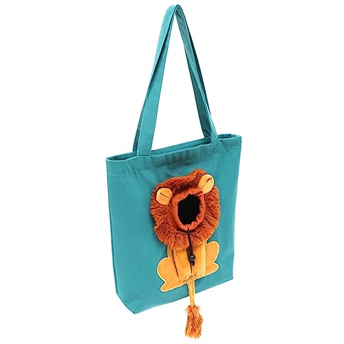 FRCOLOR Umhängetasche Katzentragetasche Haustiertasche in Löwenform Kleine Tragetasche Für Haustiere Tragbarer Welpenträger Katzenbehälter Karikatur Segeltuch Kätzchen Reisen FRCOLOR Umhängetasche Katzentragetasche Haustiertasche in Löwenform Kleine Tragetasche Für Haustiere Tragbarer Welpenträger Katzenbehälter Karikatur Segeltuch Kätzchen Reisen von FRCOLOR