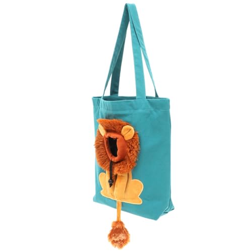 FRCOLOR Reisetasche Für Haustiere Mit Muster Tragetasche Für Hunde Und Katzen Umhängetasche Aus Segeltuch Bequem Für Tiere von FRCOLOR