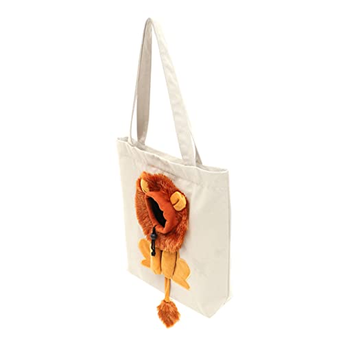 FRCOLOR Umhängetasche Katzentragetasche Tragetasche für Hunde Einkaufstasche aus tiertransporttasche sicherungsgurt Welpenmais Schultertasche Tasche Mitnehmen von Haustieren von FRCOLOR