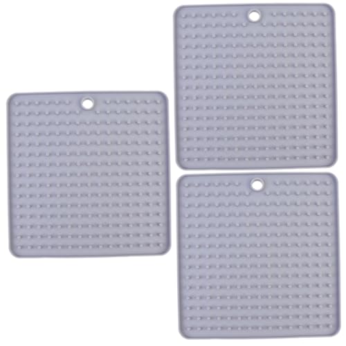 FRCOLOR 3 Stücke Tiernahrung Pad Hund Matten Silikon Lecken Kissen Leicht Zu Reinigen Pet Supplies Grau FRCOLOR 3 Stücke Tiernahrung Pad Hund Matten Silikon Lecken Kissen Leicht Zu Reinigen Pet Supplies Grau von FRCOLOR