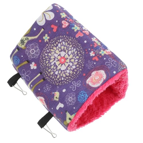 FRCOLOR Vogelnest Hängematte Für Käfige Winterwarm Komfortable Vogelhütte Für Papageien Und Kleintiere Zum Spielen Und Ausruhen Kleine Farbvariante Langlebig Und Praktisch von FRCOLOR