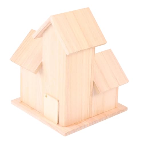 FRCOLOR Vogelversteck Hütte Meise Vogelhaus Im Freien Vogelnest Aus Holz Unfertiges Vogelhaus Aus Holz Papageienhaus Vogelnester Zimmer Vogel Schmücken Hölzern Bambus FRCOLOR Vogelversteck Hütte Meise Vogelhaus Im Freien Vogelnest Aus Holz Unfertiges Vogelhaus Aus Holz Papageienhaus Vogelnester Zimmer Vogel Schmücken Hölzern Bambus von FRCOLOR