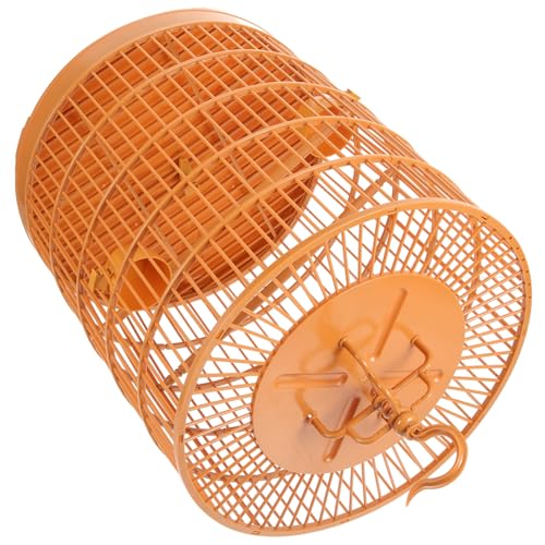 FRCOLOR Hängender Vogelkäfig Für Kleine Tiere Dekorativer Käfig Aus Robustem Für Vögel Hamster Und Andere Kleintiere Elegantes Rundes Design Für Vielseitige Nutzung von FRCOLOR