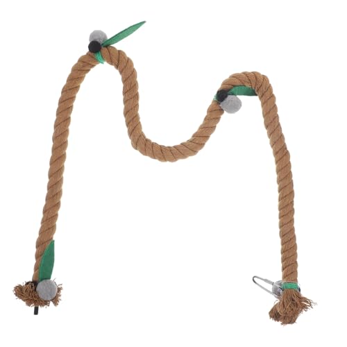 FRCOLOR Vogelkäfigseil vogelstange vogelkäfig ständer Bungee-Vogelspielzeug Schaukelvogelspielzeug Spielzeuge Vogel Stehen Sitzstangen für Vogelkäfige Langen tosu FRCOLOR Vogelkäfigseil vogelstange vogelkäfig ständer Bungee-Vogelspielzeug Schaukelvogelspielzeug Spielzeuge Vogel Stehen Sitzstangen für Vogelkäfige Langen tosu von FRCOLOR