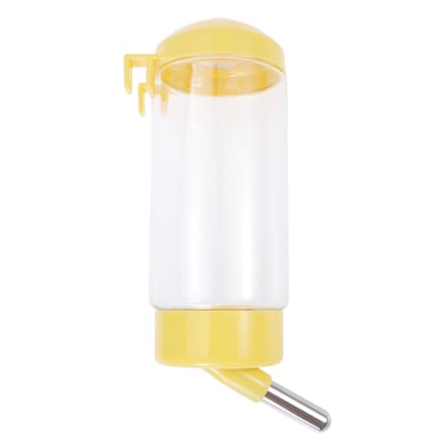 FRCOLOR Wasserspender Für Kleintiere Hängende Trinkflasche Für Hamster Katzen Hunde Und Kaninchen Auslaufgeschützt Einfach Zu Reinigen Gelb FRCOLOR Wasserspender Für Kleintiere Hängende Trinkflasche Für Hamster Katzen Hunde Und Kaninchen Auslaufgeschützt Einfach Zu Reinigen Gelb von FRCOLOR