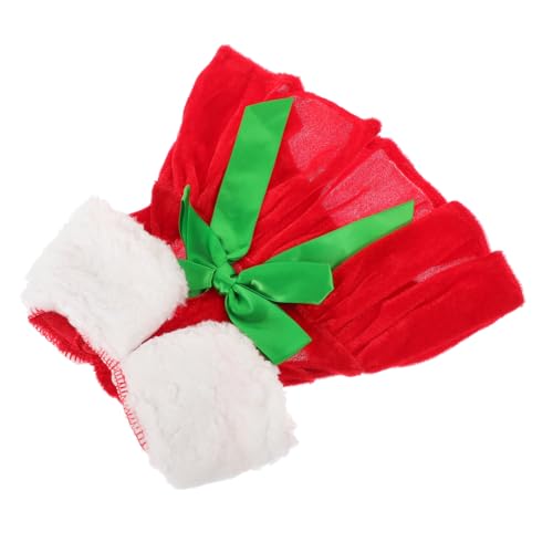 FRCOLOR Welpenkleidung Bekleidung Hunde Hoodie Hund Kleidung Katze Weihnachten Kostüm Hundemantel Haustierkleidung Weihnachtswelpenkleid Rock Der Stoff Goldener Samt Der Hund FRCOLOR Welpenkleidung Bekleidung Hunde Hoodie Hund Kleidung Katze Weihnachten Kostüm Hundemantel Haustierkleidung Weihnachtswelpenkleid Rock Der Stoff Goldener Samt Der Hund von FRCOLOR