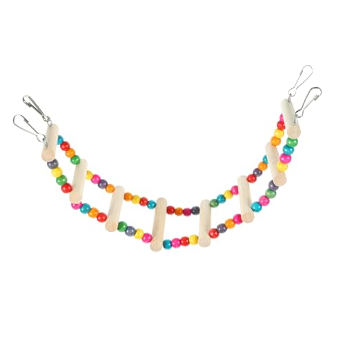 FRCOLOR Papageienspielzeug Trittleiter Aus Holz Papageienleiter Spielzeug für Kleintiere FRCOLOR Papageienspielzeug Trittleiter Aus Holz Papageienleiter Spielzeug für Kleintiere von FRCOLOR