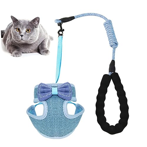 FRCOLOR Welpenhalsband Haustier-zuggurt Laufende Leine Geschirr Für Welpen Einstellbar Katzengeschirr Laufgeschirr Für Katzen Reiseweste Anti Brechen Katzenseil FRCOLOR Welpenhalsband Haustier-zuggurt Laufende Leine Geschirr Für Welpen Einstellbar Katzengeschirr Laufgeschirr Für Katzen Reiseweste Anti Brechen Katzenseil von FRCOLOR