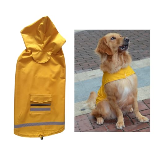 FRCOLOR Wimperntusche Haustier Regen Slicker Regenjacke Für Haustiere Hund Regen Slicker Regenmantel Für Haustiere Hund Regenmantel Hundekleidung Doppelschicht FRCOLOR Wimperntusche Haustier Regen Slicker Regenjacke Für Haustiere Hund Regen Slicker Regenmantel Für Haustiere Hund Regenmantel Hundekleidung Doppelschicht von FRCOLOR