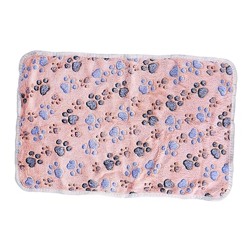 FRCOLOR Entzückende Haustier-katzendecke Mit Pfotenabdruck Bequemes Haustierkissen Für Hunde Katzen Welpen Reisezubehör FRCOLOR Entzückende Haustier-katzendecke Mit Pfotenabdruck Bequemes Haustierkissen Für Hunde Katzen Welpen Reisezubehör von FRCOLOR