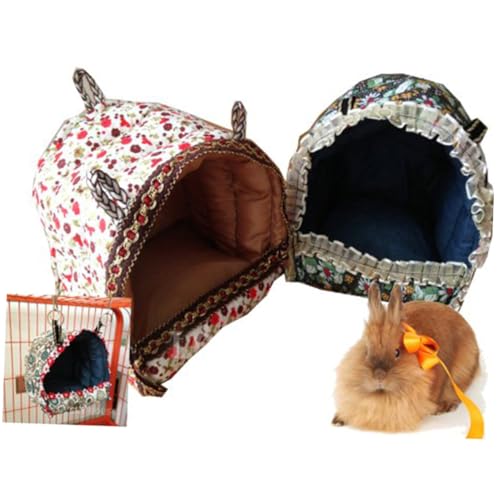 FRCOLOR Animal Hommock - Warmes Nest Für Vögel - 25x25x22cm - Baumwolle - Papagei Meerschweinchen - Einfach Zu von FRCOLOR