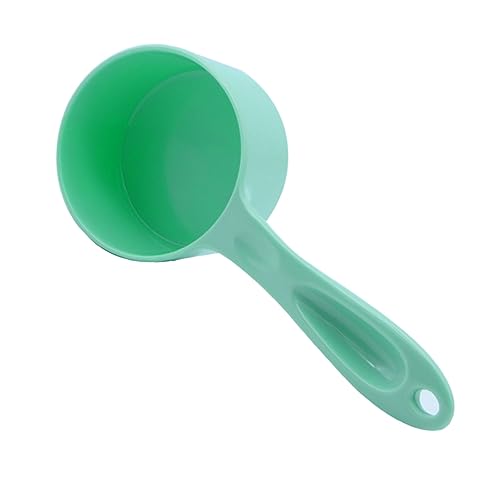 FRCOLOR Tierfutterschaufel Mit Ergonomischem Griff Grüner Kunststoff Messbecher Löffel Größe S Für Katzen Hunde Vögel Spülmaschinenfest Massenfütterung von FRCOLOR
