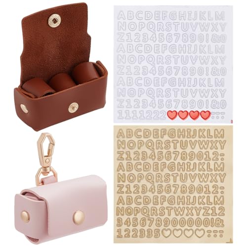 FREEBLOSS 2 Stück Ringträger Für Hunde Ringtasche Für Hundehalsband Ringträgerkissen Für Hundehalsband PU Leder Ringträgertasche Für Hunde Hochzeitszeremonie Hunderingtaschen In 2 Farben von FREEBLOSS