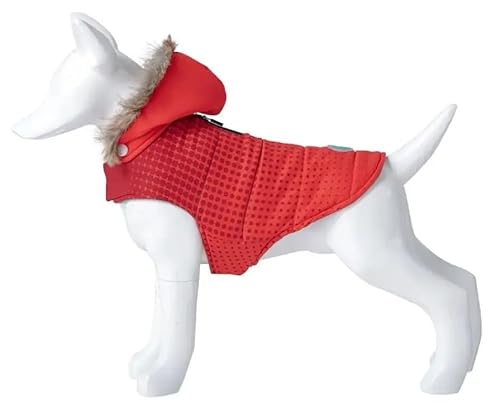 FREEDOG Roter Mantel mit Punkten, 30 cm von Freedog
