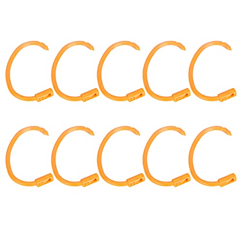 10pcs Verstellbare Kuhnasenringe | Sicheres Kunststoff -Viehzubehör | Flexibler Clip -Set für Kälber/Bullen/Rinder | Robuste und funktionale Geflügelversorgungen 10pcs Verstellbare Kuhnasenringe | Sicheres Kunststoff -Viehzubehör | Flexibler Clip -Set für Kälber/Bullen/Rinder | Robuste und funktionale Geflügelversorgungen von FRELEAN