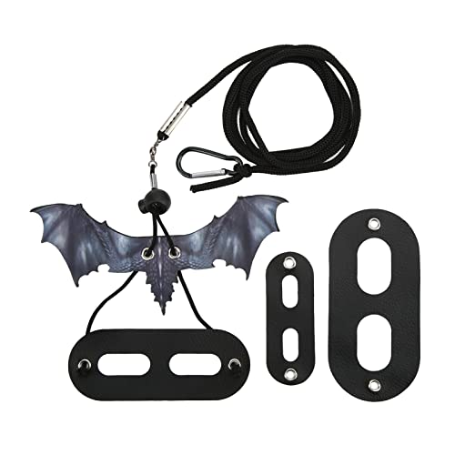 Leine und Geschirr für Bartdrachen, weich, verstellbar, Reptilienleine für Eidechsen, Hamster, kleine Haustiere, Dinosaurier-Design mit sicherer Schnalle, 180 cm Nylon- und Lederband, Dunkelgrau Leine und Geschirr für Bartdrachen, weich, verstellbar, Reptilienleine für Eidechsen, Hamster, kleine Haustiere, Dinosaurier-Design mit sicherer Schnalle, 180 cm Nylon- und Lederband, Dunkelgrau von FRELEAN