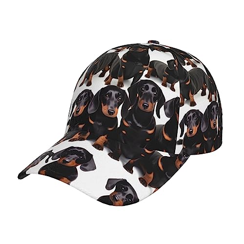 Baseballkappe für Hunde, Dackel und Weiner, unisex, verstellbare Größe, modisch, für Laufen und Outdoor-Aktivitäten, alle Jahreszeiten Baseballkappe für Hunde, Dackel und Weiner, unisex, verstellbare Größe, modisch, für Laufen und Outdoor-Aktivitäten, alle Jahreszeiten von FRESQA