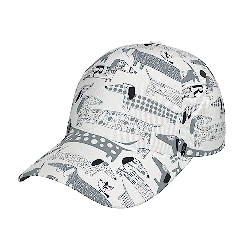 Baseballkappe mit niedlichem Dackel-Motiv, Vintage-Stil, verstellbare Mütze, Outdoor-Aktivitäten und Sommergeschenk Baseballkappe mit niedlichem Dackel-Motiv, Vintage-Stil, verstellbare Mütze, Outdoor-Aktivitäten und Sommergeschenk von FRESQA