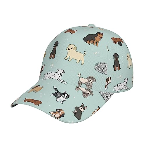 Baseballkappe mit stilvollem Druck, Vintage-Stil, verstellbare Mütze, Outdoor-Aktivitäten und Sommergeschenk Baseballkappe mit stilvollem Druck, Vintage-Stil, verstellbare Mütze, Outdoor-Aktivitäten und Sommergeschenk von FRESQA