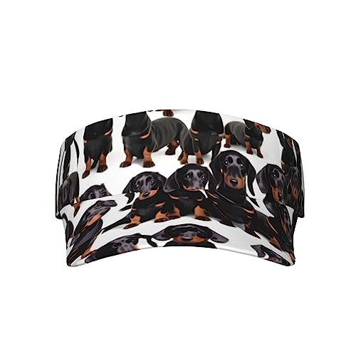 Sonnenblende mit langen Ohren, französische Bulldogge, Outdoor-Sport, Sonnenblende, Polyester-Twill, verstellbare Sonnenkappen für Männer und Frauen, Dackel, Hund, Einheitsgröße Sonnenblende mit langen Ohren, französische Bulldogge, Outdoor-Sport, Sonnenblende, Polyester-Twill, verstellbare Sonnenkappen für Männer und Frauen, Dackel, Hund, Einheitsgröße von FRESQA
