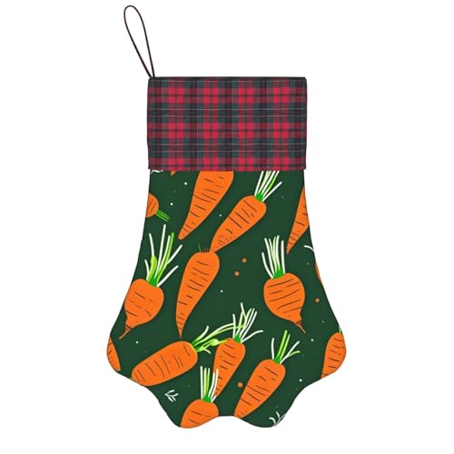 Personalisierter Hunde-Weihnachtsstrumpf mit Aufhängegurt – Vintage und warme Urlaubsdekoration Happy Carrot Personalisierter Hunde-Weihnachtsstrumpf mit Aufhängegurt – Vintage und warme Urlaubsdekoration Happy Carrot von FRGMNT