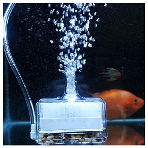 FRIRODSAY Fischtankfilter Aquarium Schwammfilter Leise Kleiner Filter für 1-20 Gallonen Aquarien Abnehmbar mit Aktivkohle und Ausströmstein von FRIRODSAY