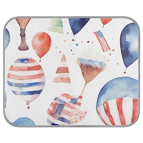FRODOTGV Amerikanische Kühlmatte für Katzen, Haustiere, Tiere, Sommer-Kühlmatte, waschbar, Größe S, Rot / Blau / Weiß FRODOTGV Amerikanische Kühlmatte für Katzen, Haustiere, Tiere, Sommer-Kühlmatte, waschbar, Größe S, Rot / Blau / Weiß von FRODOTGV