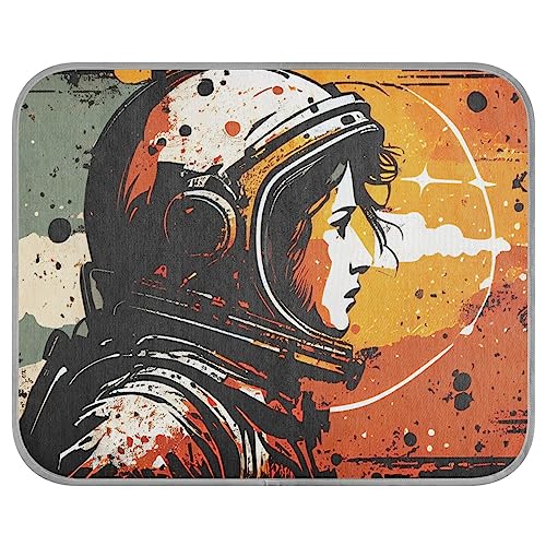 FRODOTGV Astronaut American Retro Illustration Ice Cool Pads für Hunde/Katzen, Hundekäfig Pad Atmungsaktiv Hunde Haustiere Haustier Kühldecke Cool Bed Mats,Small FRODOTGV Astronaut American Retro Illustration Ice Cool Pads für Hunde/Katzen, Hundekäfig Pad Atmungsaktiv Hunde Haustiere Haustier Kühldecke Cool Bed Mats,Small von FRODOTGV