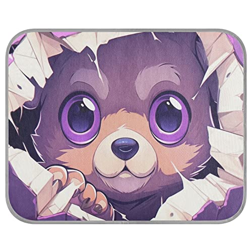 FRODOTGV Bear Behind Purple Broken Wall Cooling Sleeping Pad Reusable Pet Cool Blanket Summer Ice Cool Pads for Pets Cats Kennels Animals,Small FRODOTGV Bear Behind Purple Broken Wall Cooling Sleeping Pad Reusable Pet Cool Blanket Summer Ice Cool Pads for Pets Cats Kennels Animals,Small von FRODOTGV